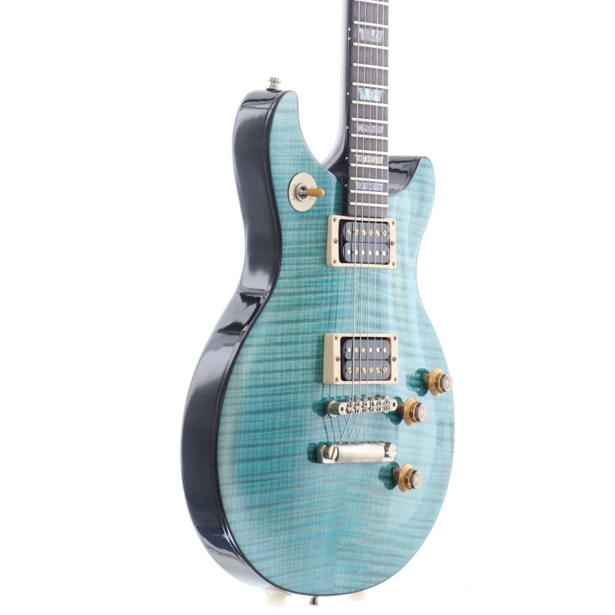ギグバッグ付 LaidBack RST300F シースルーブルー 生産終了モデル 中古】Gibson Custom / 1st Edition Tak Matsumoto DC Standard Aqua