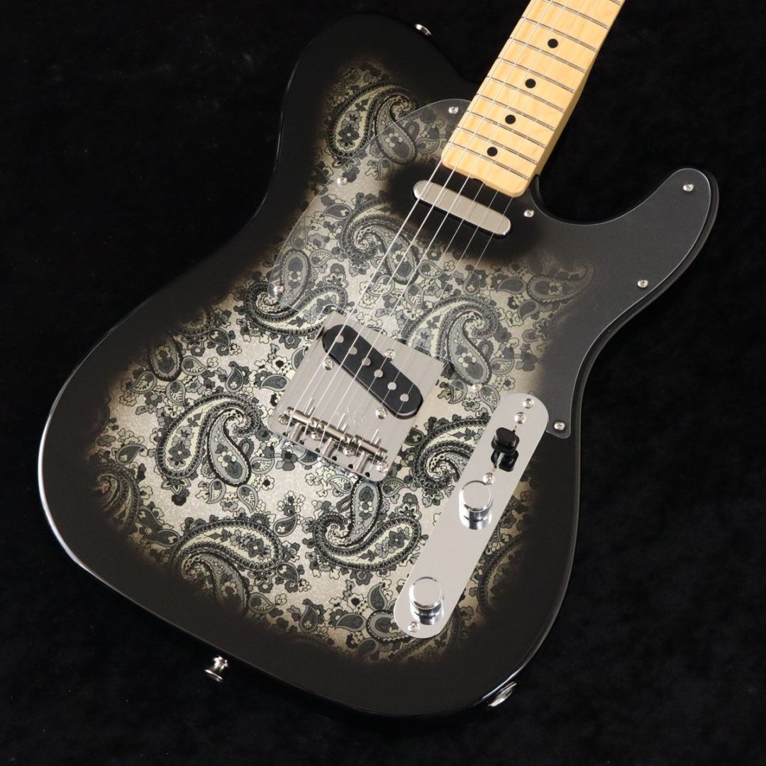 Fender / MIJ Limited Telecaster Maple Black Paisley [3.37kg