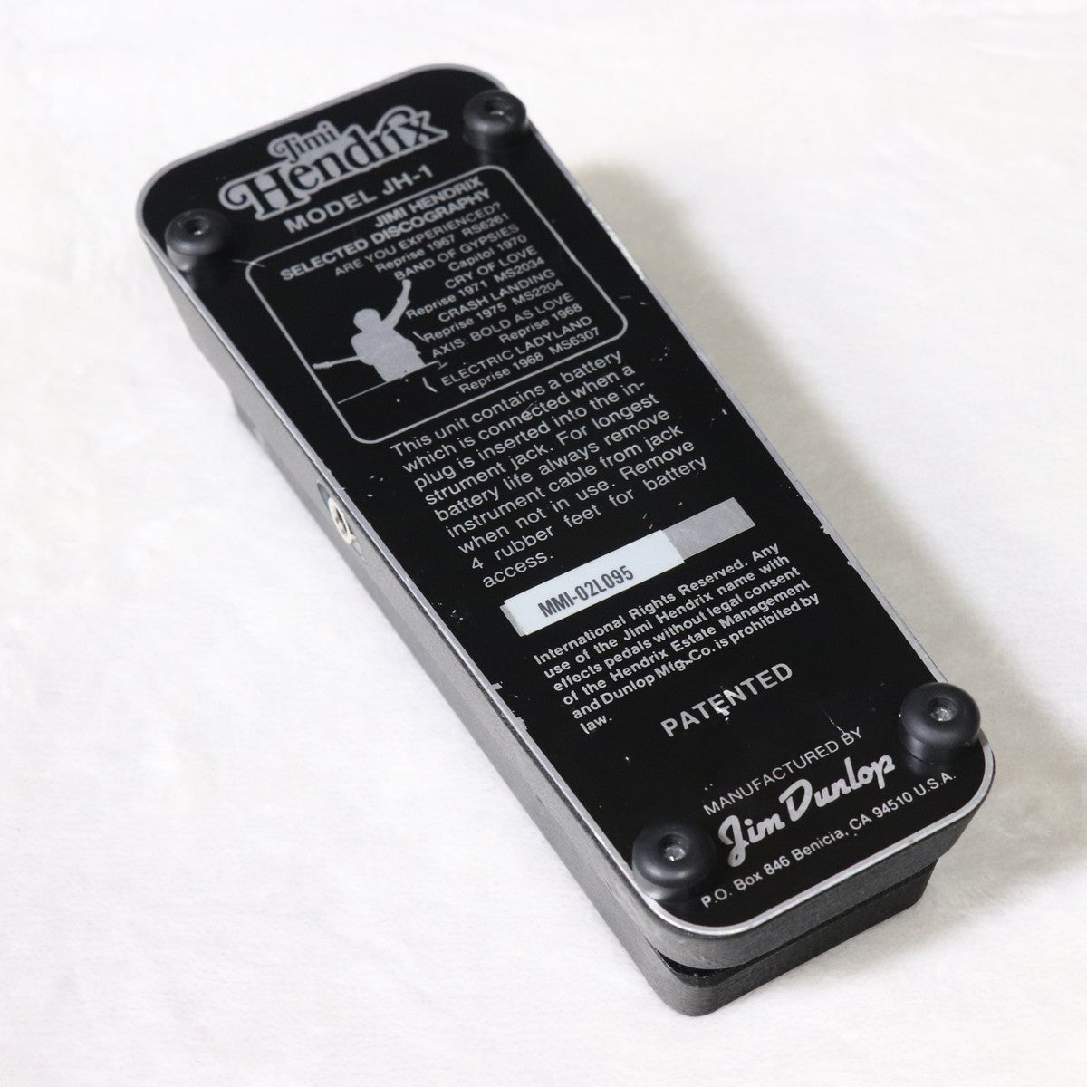 中古】Jim Dunlop / JH-1 Jimi Hendrix Signature Wah 【訳アリ