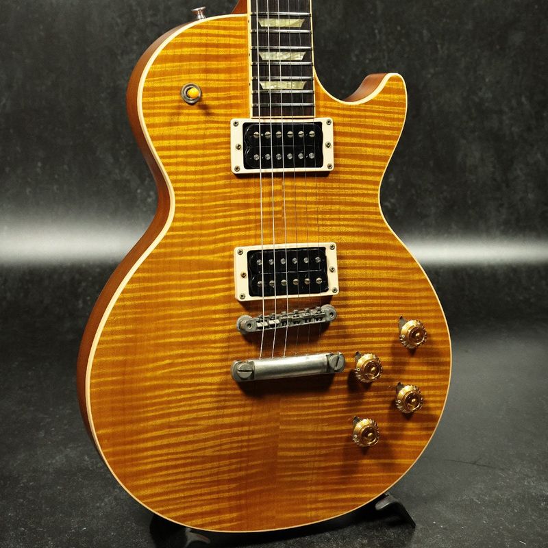 中古】Gibson / Les Paul Classic Premium Plus Trans Amber 1995