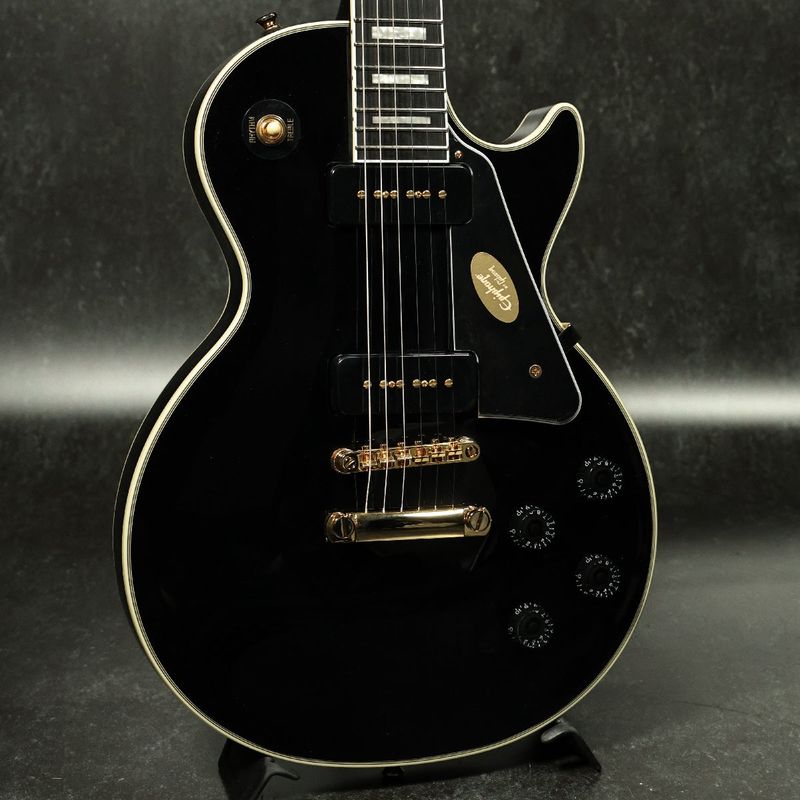 Epiphone / Inspired by Gibson Les Paul Custom P-90 Ebony 【S/N