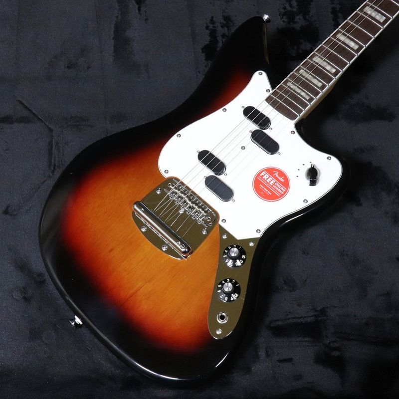 Squier / Paranormal Electric VI Laurel Fingerboard Parchment Pickguard 3-Color Sunburst 【梅田店】