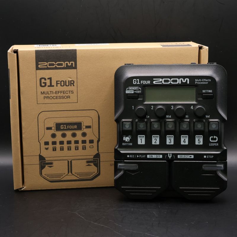 中古】ZOOM / G1 FOUR Guitar Multi-Effects Processor マルチ
