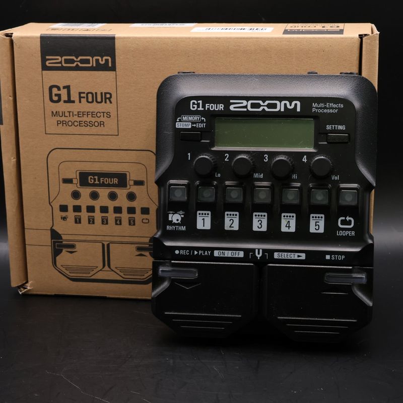 中古】ZOOM / G1 FOUR Guitar Multi-Effects Processor 【福岡店