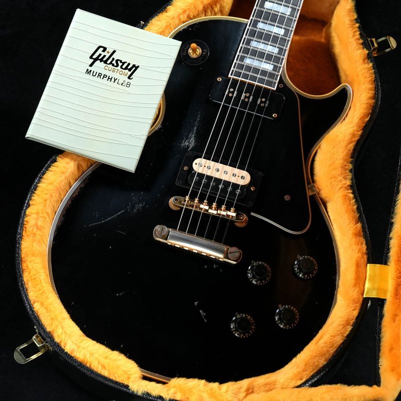 Gibson / Gibson Custom Limited Edition 1954 Les Paul Custom Reissue w/ Humbucker Ebony Heavy Aged【渋谷店】