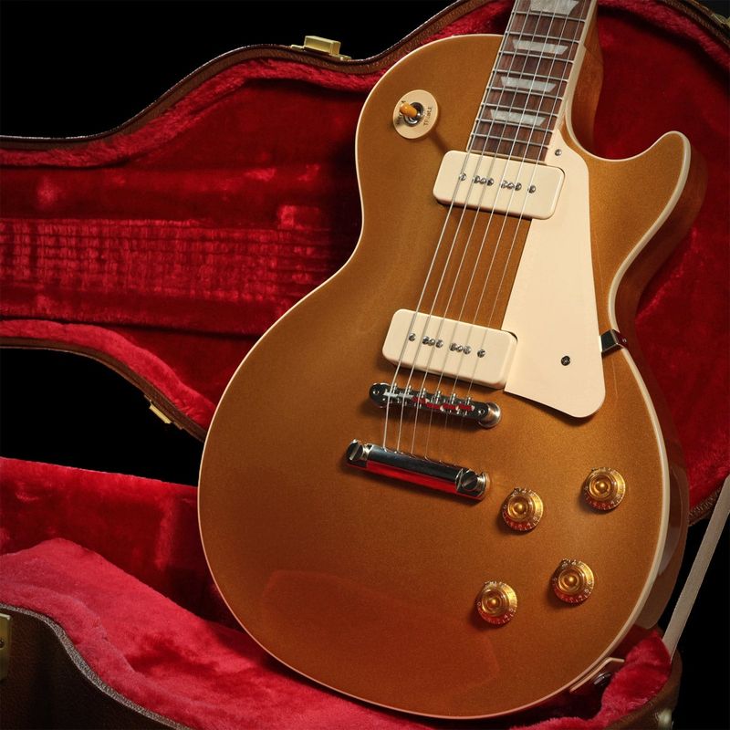 Gibson / Les Paul Standard 50s P-90 Gold Top 【2ND品アウトレット特価！】【重量：4.33kg】【福岡店】