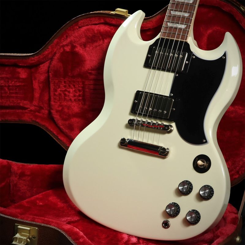 Gibson USA / Custom Color Series SG Standard 61 Classic White 【重量：2.99kg】【福岡店】