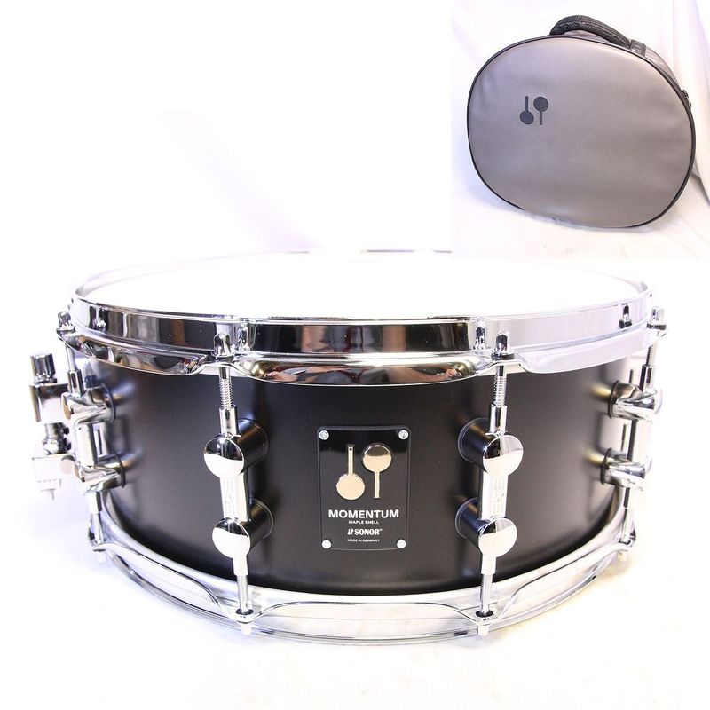 SONOR / MOMENTUM Series Maple MT-M14575SDW GT Black 14x5.75 ソナー モメンタム スネアドラム 【池袋店】