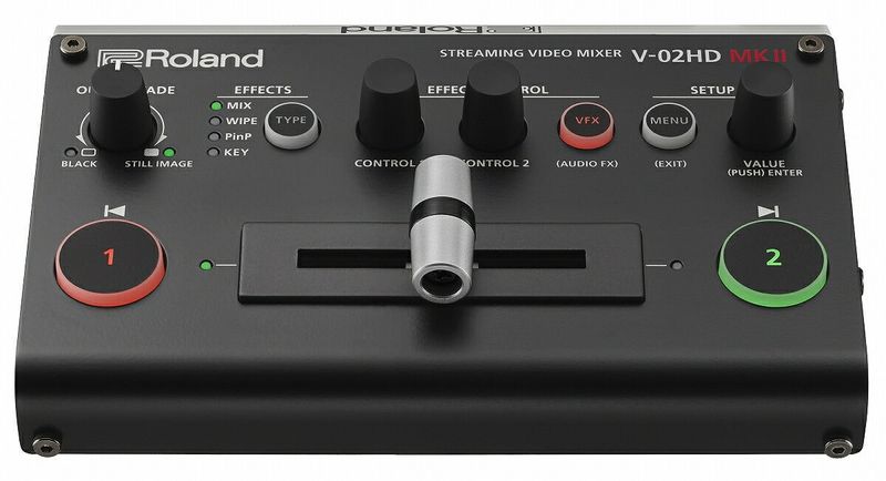 Roland ローランド / V-02HD MKII ストリーミング・ビデオ・ミキサー