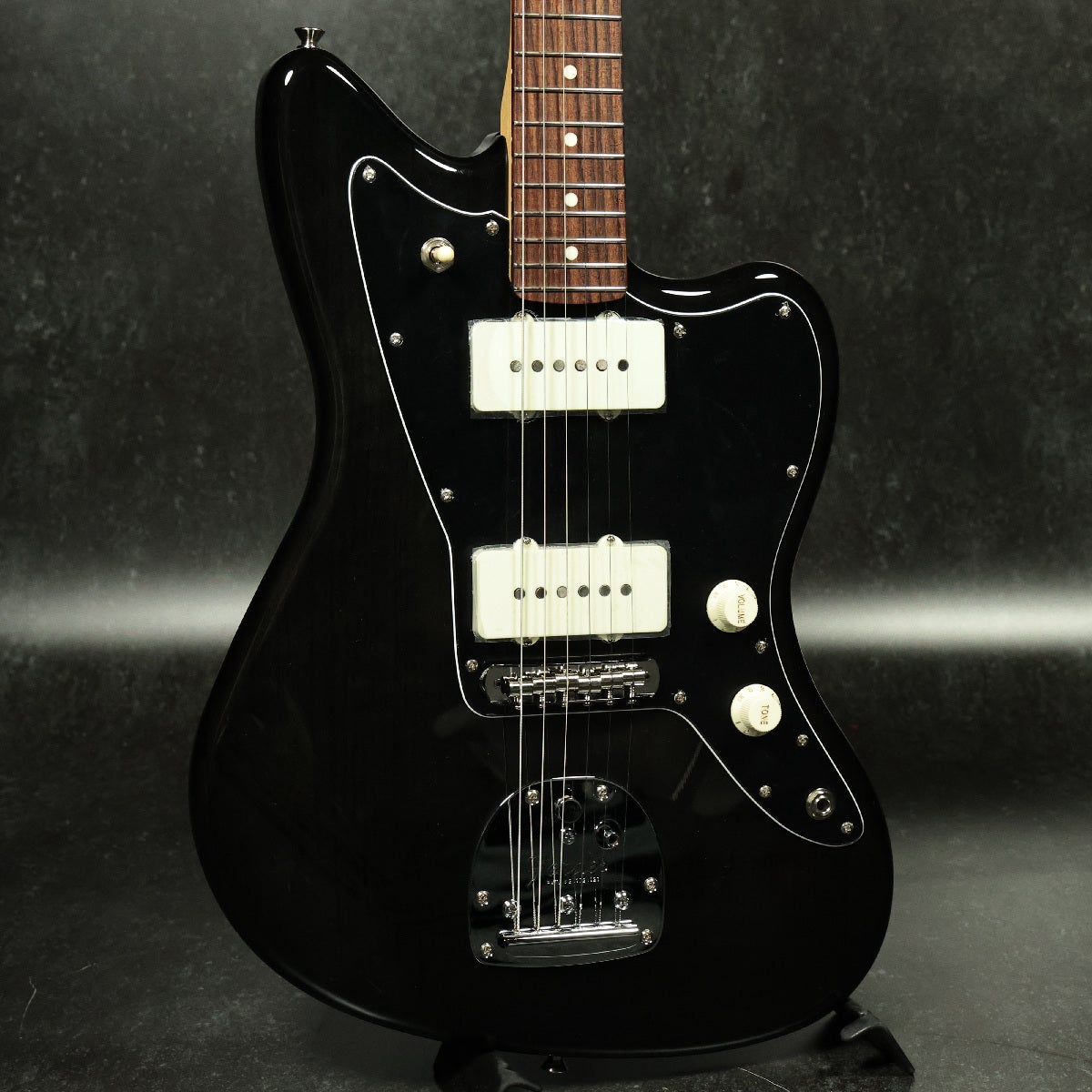 ギター Fender FSR Jazzmaster Alder Trans Black Fender / FSR Collection Hybrid II Jazzmaster Alder Trans Black