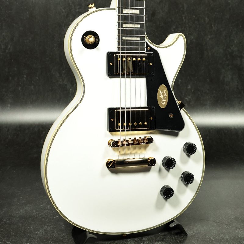 Epiphone / Inspired by Gibson Les Paul Custom Alpine White