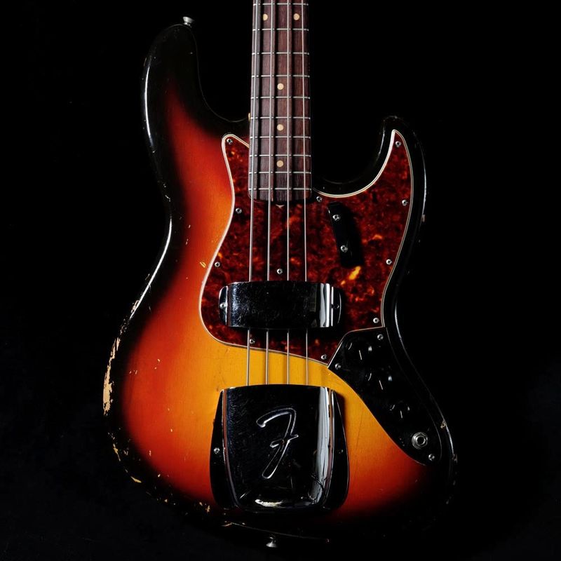【Vintage】FENDER / 1962 JAZZ BASS Sunburst #73055 【渋谷店】《05VG》