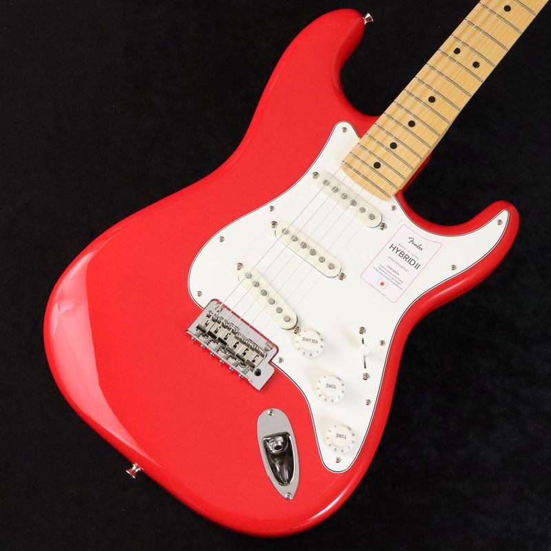 Fender / Made in Japan Hybrid II Stratocaster Maple Modena Red