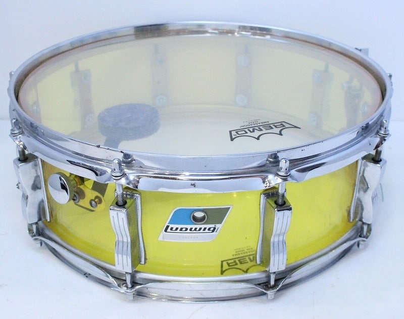 中古】LUDWIG / NO.2205 VISTALITE YELLOW 14x5インチ 【心斎橋店