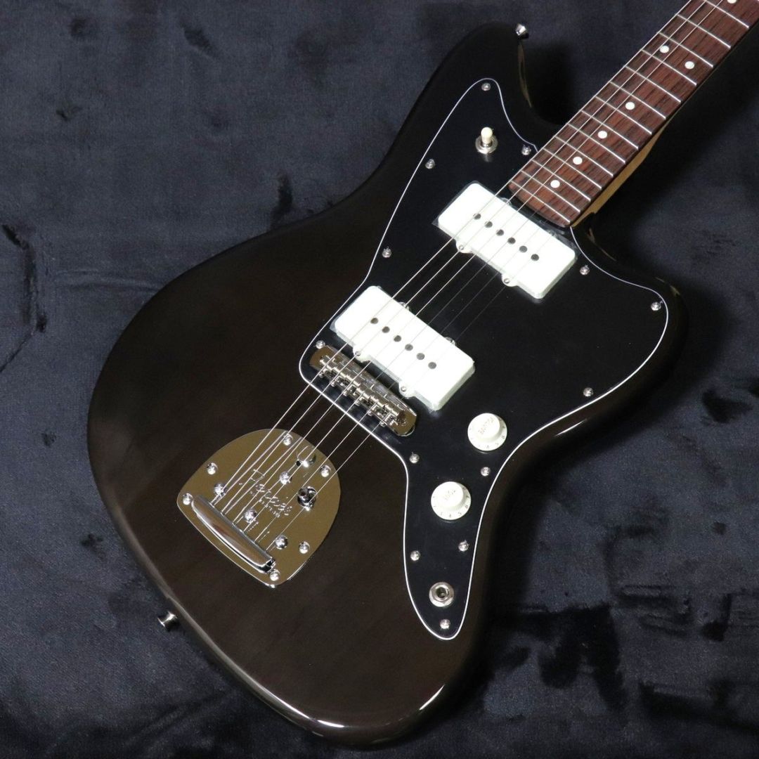 ギター Fender FSR Jazzmaster Alder Trans Black Fender / FSR Collection Hybrid II Jazzmaster Alder Trans Black