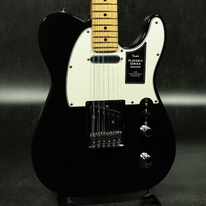 Fender Mexico / Player II Telecaster Maple Fingerboard Black 【S/N