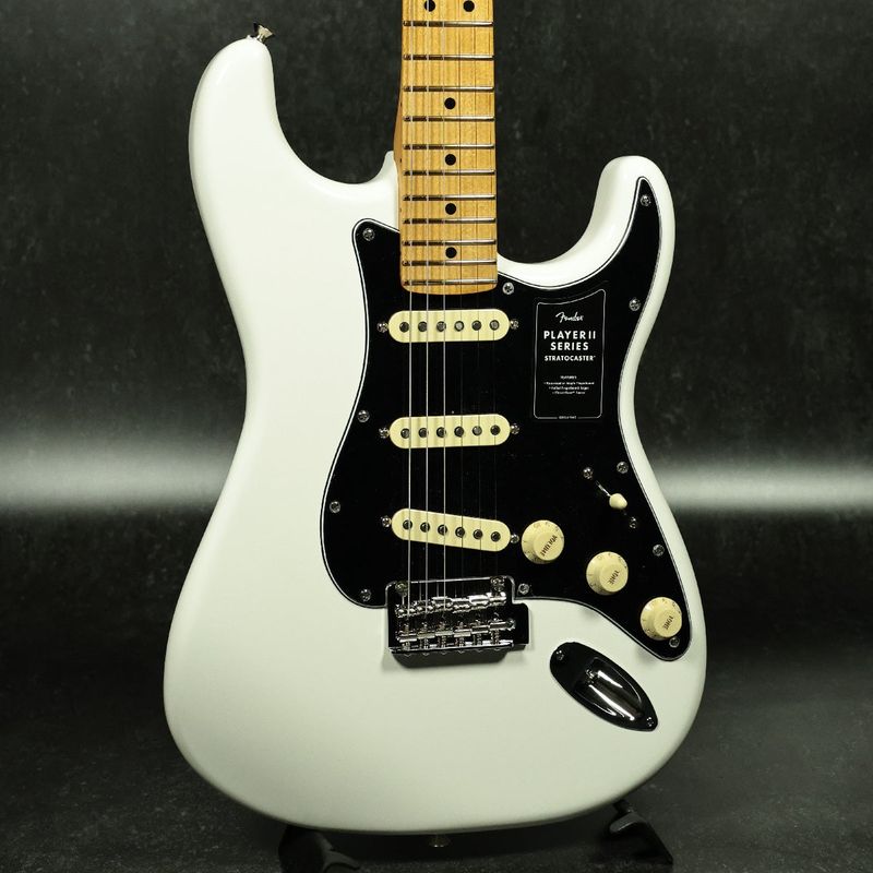 Fender Mexico / Player II Stratocaster Maple Polar White 【S/N