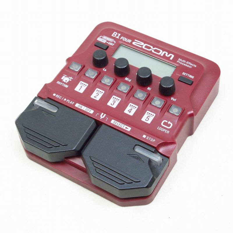 【中古】ZOOM / B1 Four Bass Multi-Effects Processor ベース用 マルチエフェクター 【横浜店】