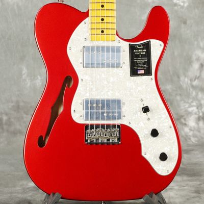 Fender / American Vintage II 1972 Telecaster Thinline Maple Fingerboard Candy Apple Red フェンダー [26年6月新カラーモデル]【3.3kg】[S/N V16896]