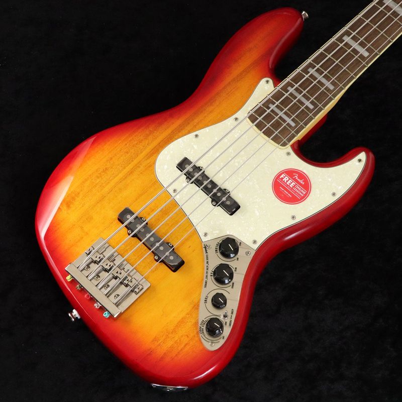 SQUIER / Classic Vibe Active '70s Jazz Bass V White Pearloid Pickguard Sienna Sunburst [4.44kg]【長期展示アウトレット】 【御茶ノ水本店】
