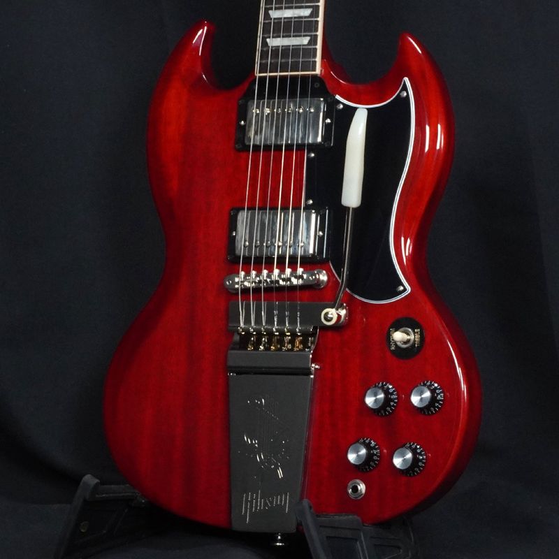 GIBSON USA / Original Collection SG Standard ’61 Maestro Vibrola Vintage Cherry 【御茶ノ水本店FINEST GUITARS】