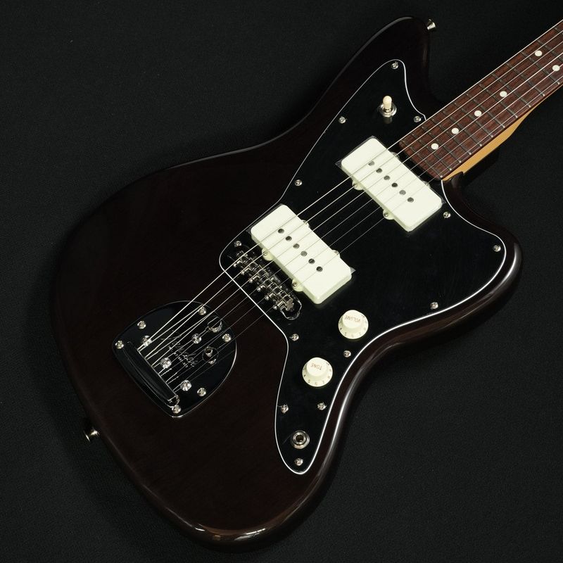 ギター Fender FSR Jazzmaster Alder Trans Black Fender / FSR Collection Hybrid II Jazzmaster Alder Trans Black