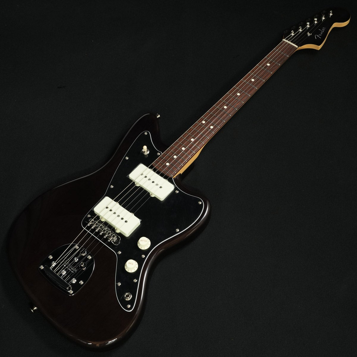 Fender / FSR Collection Hybrid II Jazzmaster Alder Trans Black