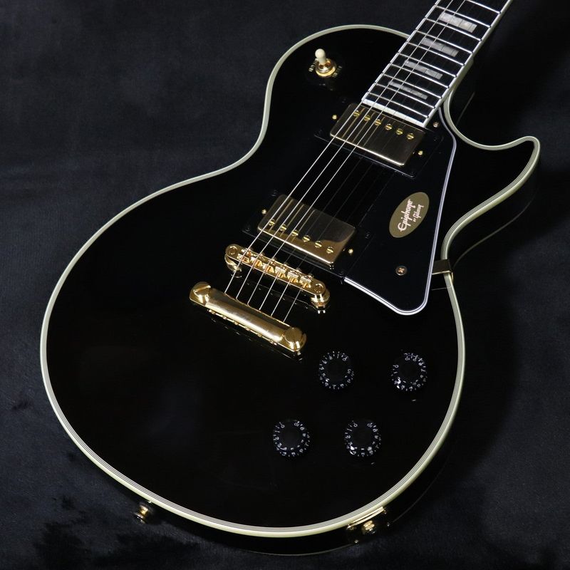 Epiphone / Inspired by Gibson Les Paul Custom Ebony エピフォン