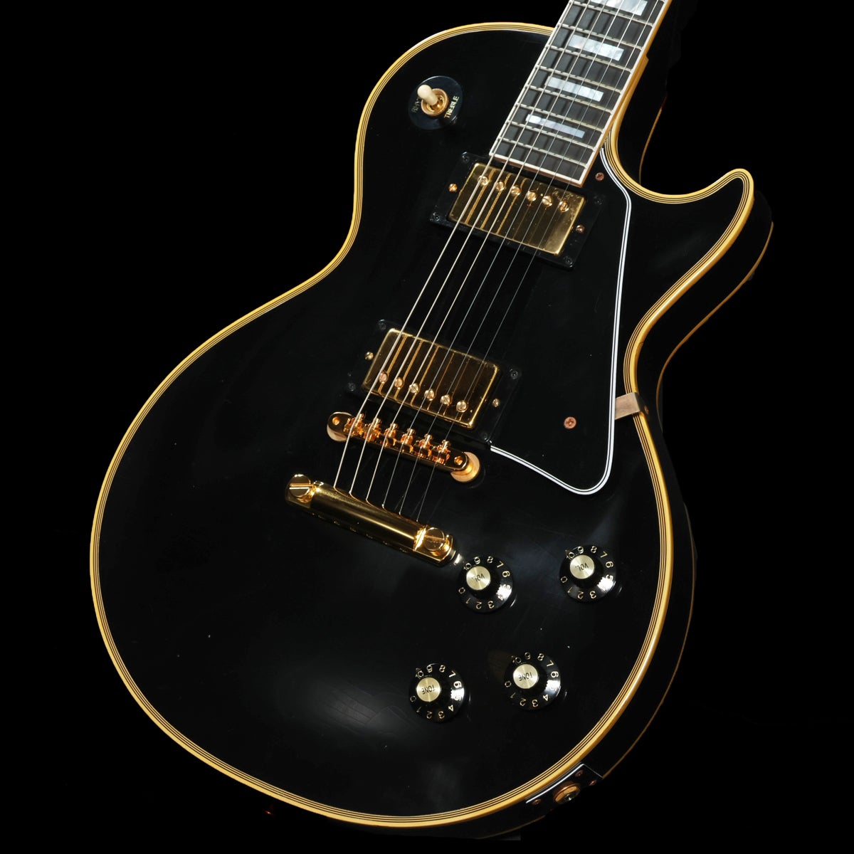 Gibson Custom / Murphy Lab 1968 Les Paul Custom Reissue Ultra Light Aged Ebony 【중량: 4.32kg】 사진 2