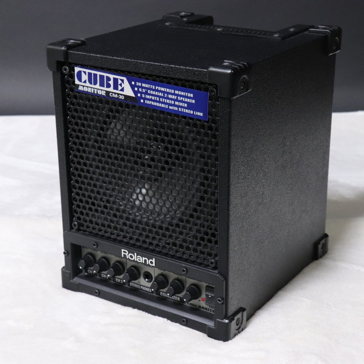 Roland CM-30 CUBE Monitor モニター アンプ ポータブル 中古 S6343116