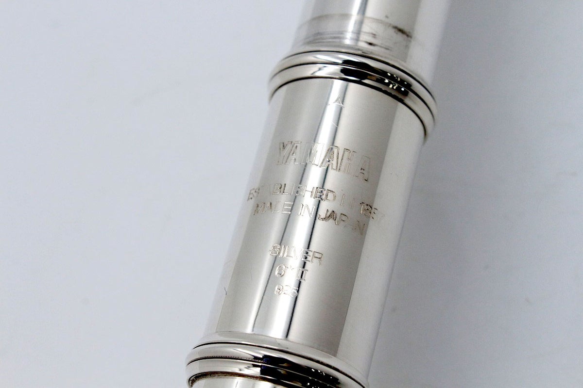 中古】YAMAHA / 総銀製フルート YFL-611II 全タンポ交換済み 【横浜店