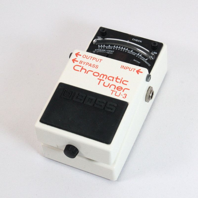 【中古】ボス チューナー BOSS TU-3 Chromatic Tuner 中古】BOSS / TU-3 Chromatic Tuner 【渋谷店】 | チューナー機能のみ