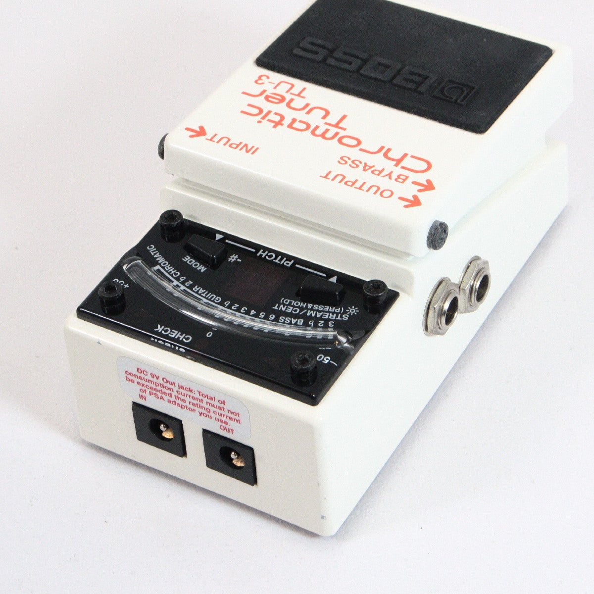 BOSS TU-3 Chromatic Tuner 中古 美品 動作確認済み 中古】BOSS / TU-3 Chromatic Tuner 【渋谷店】 | チューナー機能のみ