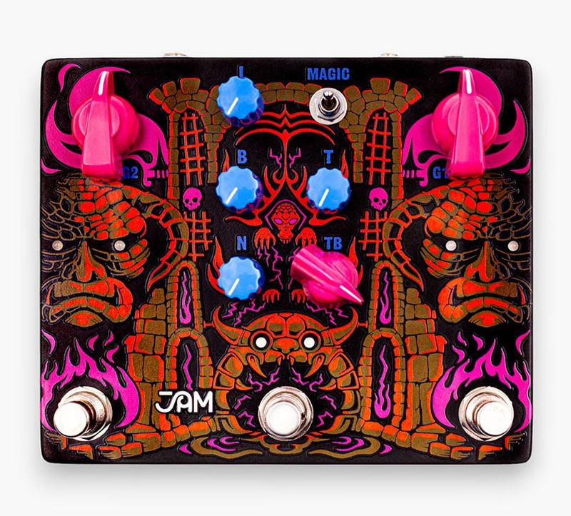 【新製品】[Stu Mackenzieとのコラボレーションペダル]  JAM pedals × Stu Mackenzie / Tiny Amp Destroyer Overdrive/Distortion ジャムペダルズ 【正規国内輸入代理店商品】