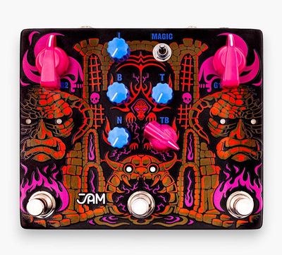 【新製品】[Stu Mackenzieとのコラボレーションペダル]  JAM pedals × Stu Mackenzie / Tiny Amp Destroyer Overdrive/Distortion ジャムペダルズ 【正規国内輸入代理店商品】