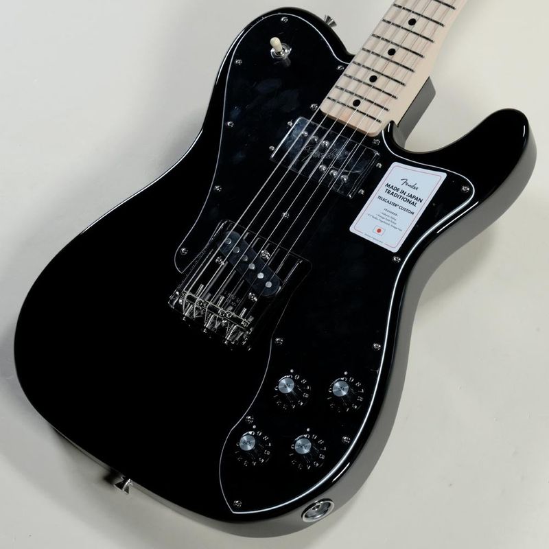 Fender / Made in Japan Traditional 70s Telecaster Custom Maple Fingerboard Black【渋谷店】