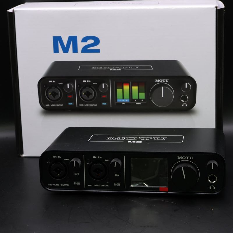 MOTU M2 USBオーディオインターフェイス　ジャンク MOTU M2 オーディオインターフェイス【ジャンク品】 MOTU M2
