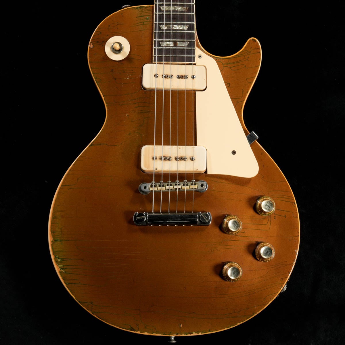 Vintage】Gibson / 1970 Les Paul Deluxe Gold Top Mod 【渋谷店