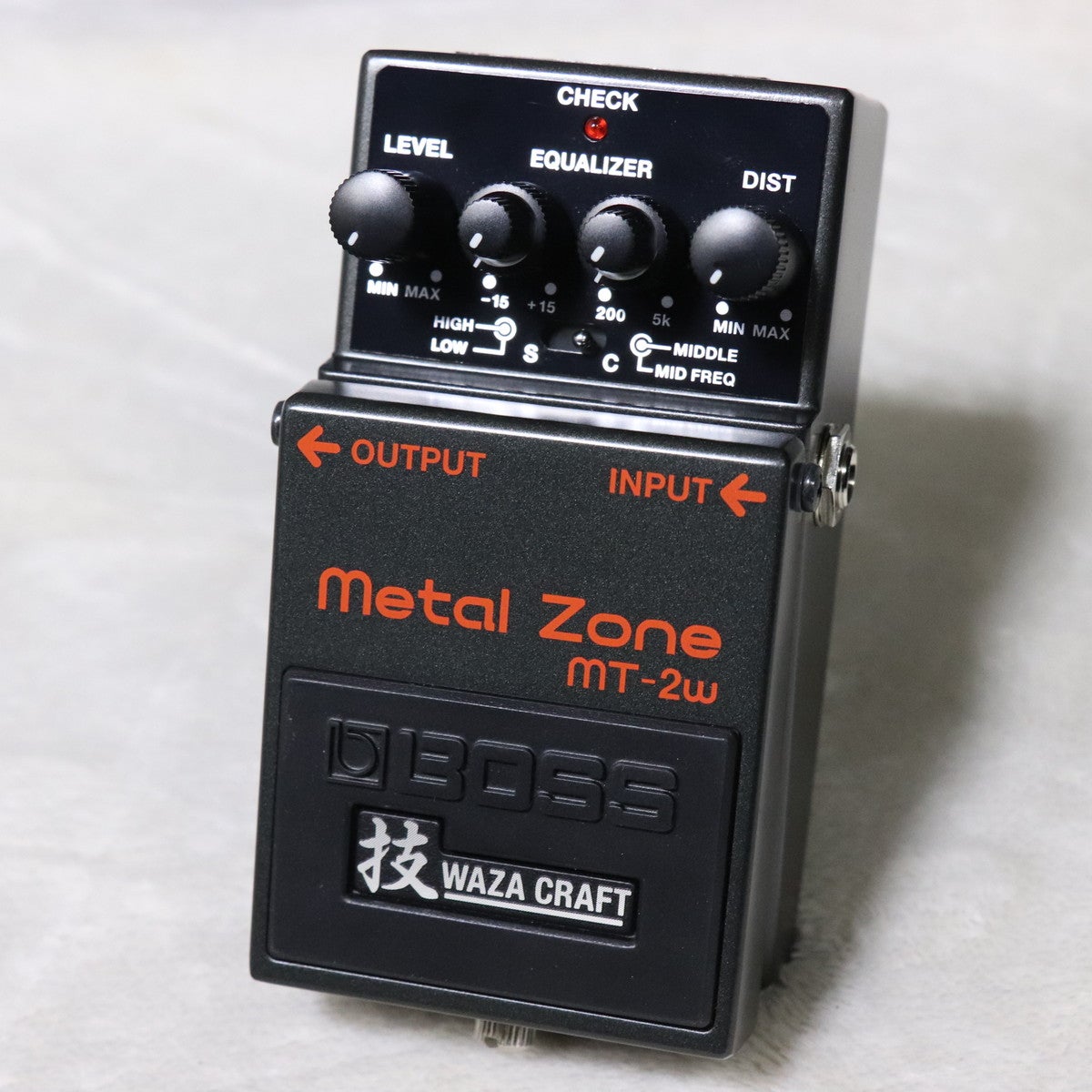 BOSS MT-2w l Zone 技 WAZA CRAFT 本体 Boss MT-2w Metal Zone Waza