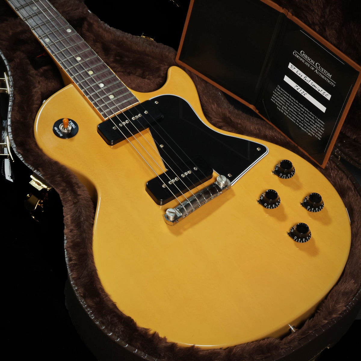 Edwards Les Paul Special TV Yellow 本体 即納可能】 Gibson