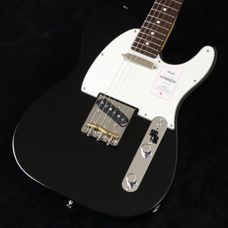 Fender / MIJ Hybrid II Telecaster Rosewood Fingerboard Black [3.45