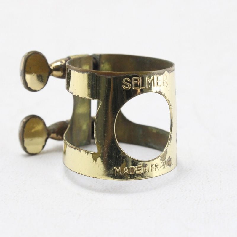 Selmer ゴールドアルトキャップ selmer ゴールドラッカーリガチャー