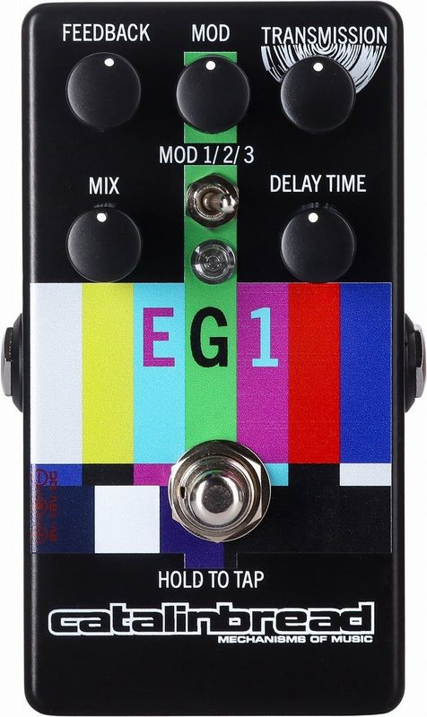 【新製品】[3種類のローファイ機器アーティファクトを再現]  Catalinbread カタリンブレッド / EG1 Lo-Fi Delay ディレイ・ ペダル【国内正規品】