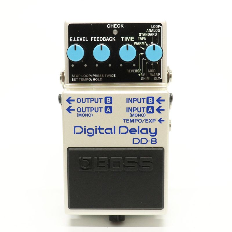 BOSS DD-8 Digital Delay 中古美品 安心の長期5年保証】[BOSSコンパクトディレイペダル史上最もワイド