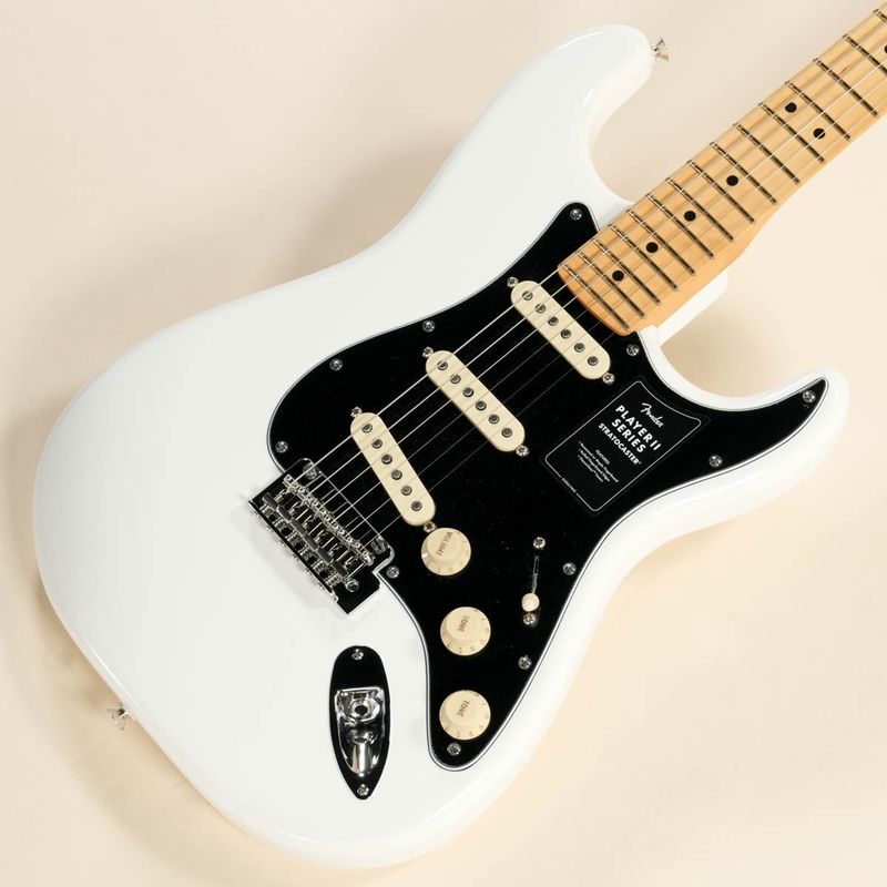Fender / Player II Stratocaster Maple Fingerboard Polar White