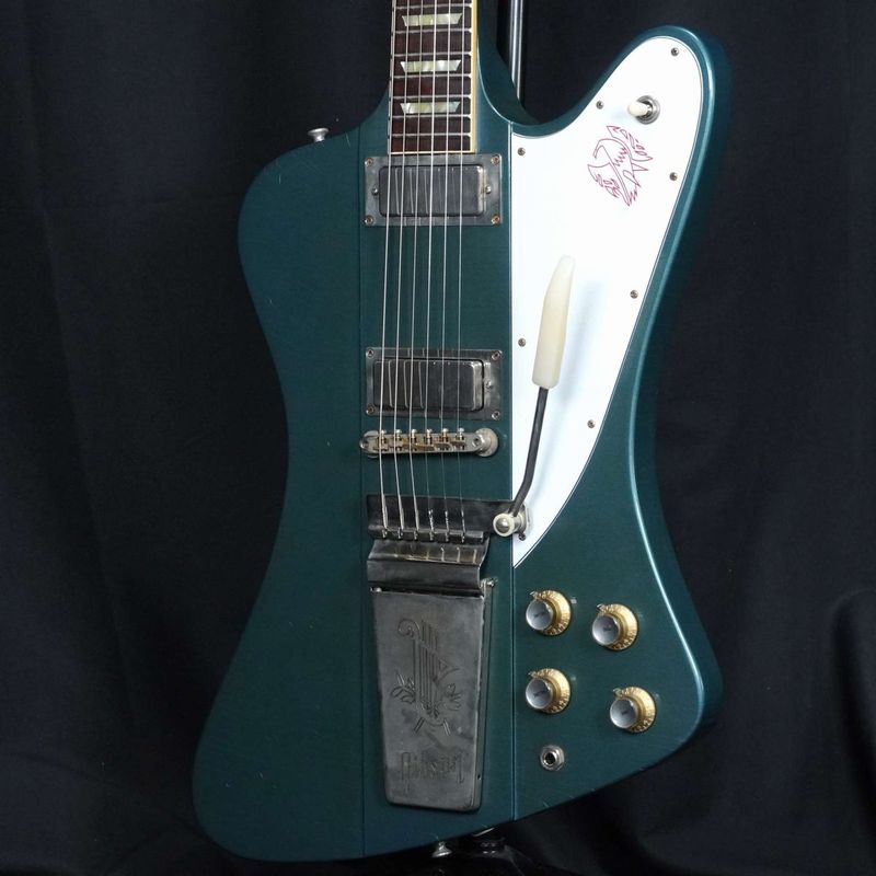 GIBSON CUSTOM / Murphy Lab 1963 Firebird V w/Maestro Vibrola Ultra Light Aged Pelham Blue 【御茶ノ水本店FINEST GUITARS】