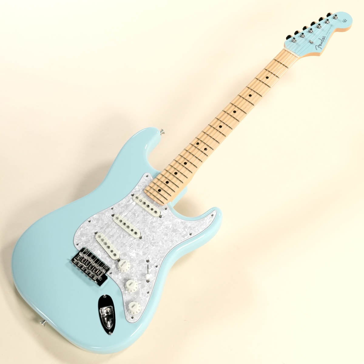 Legend ストラトタイプ 美品整備済 新品弦交換済 大人気青系カラー！ ◇FenderJapan ストラト MOD ダフネブルー ダンカン ラッカー塗装 整備