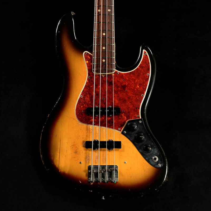 【Vintage】FENDER / 1966 JAZZ BASS Sunburst #139005 【渋谷店】《05VG》