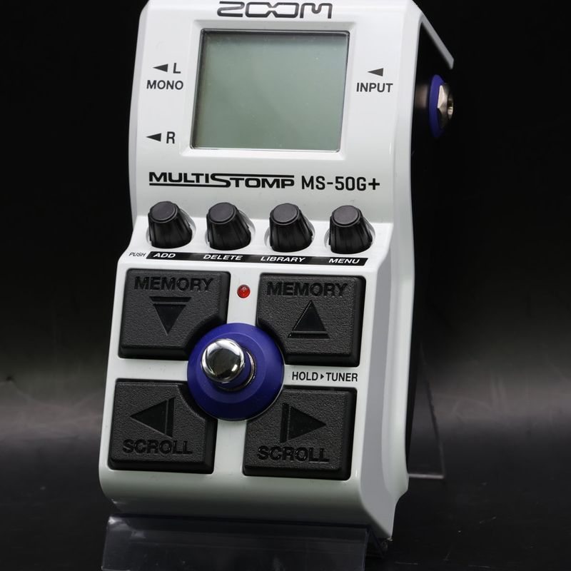 ZOOM / MS-50G+ MultiStomp Guitar Pedal マルチエフェクター ズーム