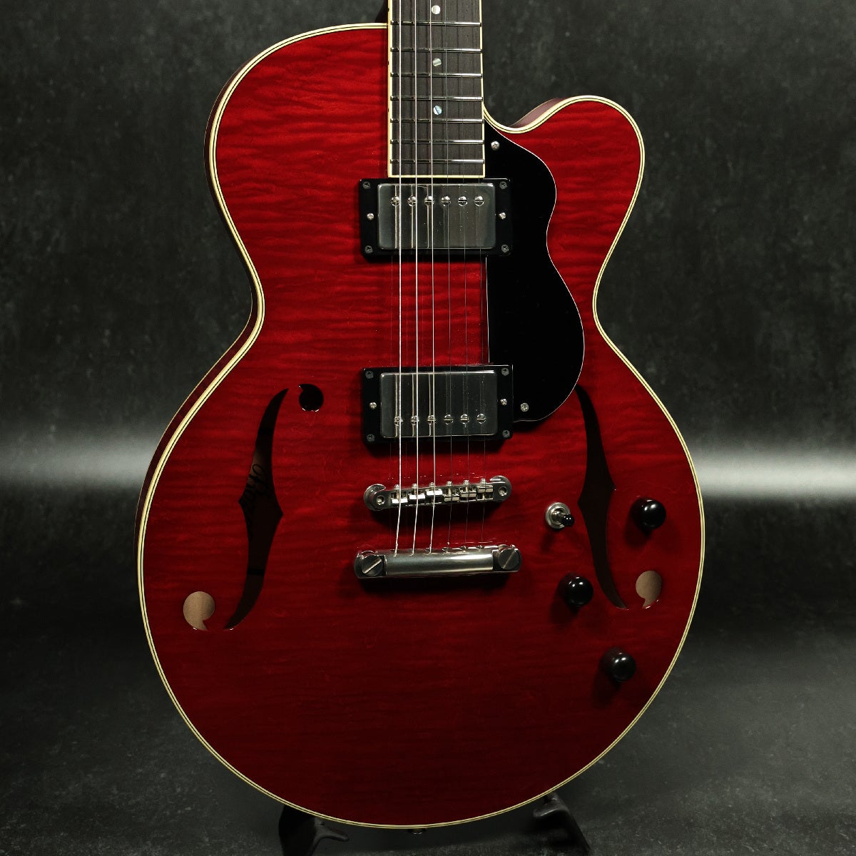 ギター Rozeo Ladybug-CB 中古】Rozeo Guitars / Ladybug-CB CM HB Cherry 【名古屋栄店